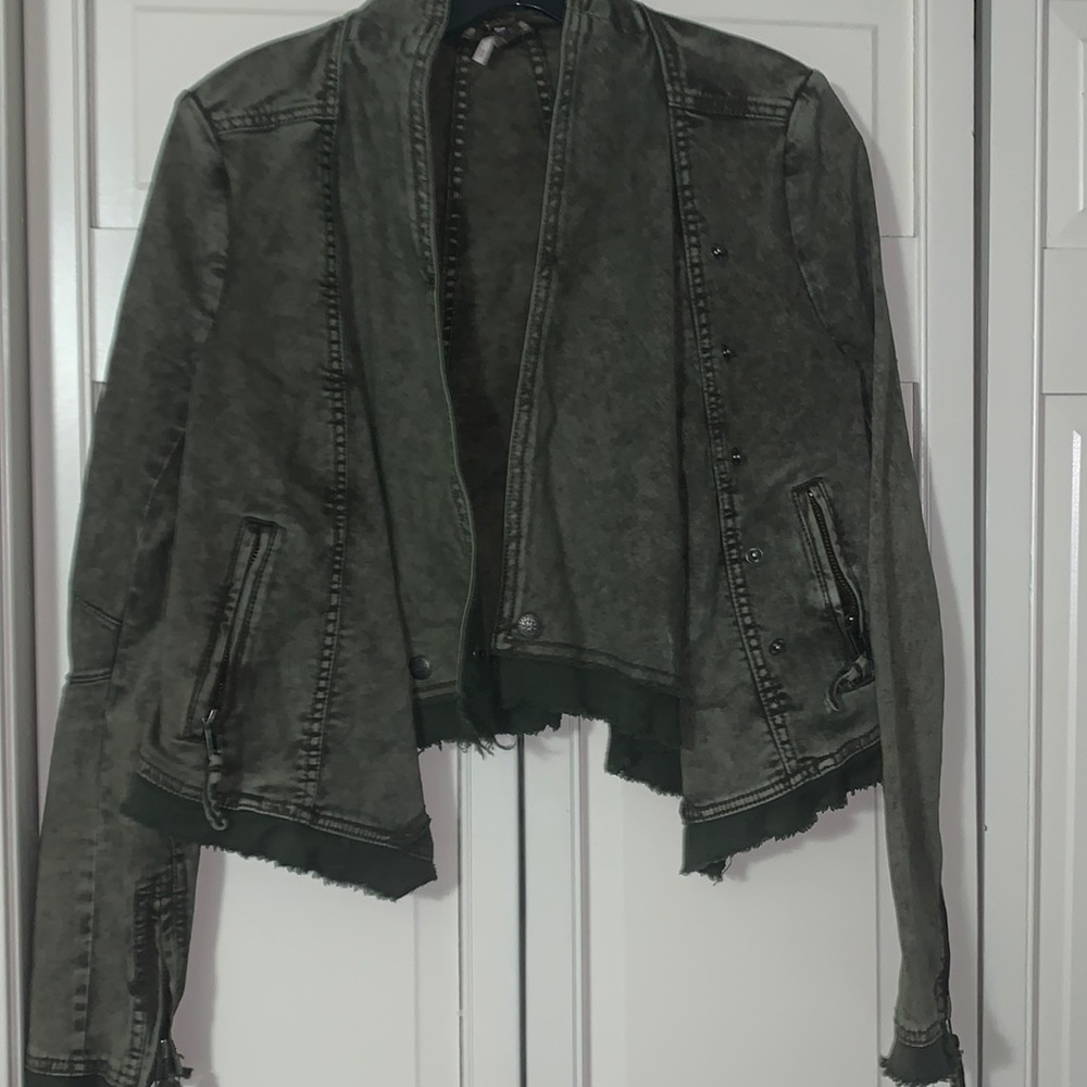 Cropped Jean Jacket